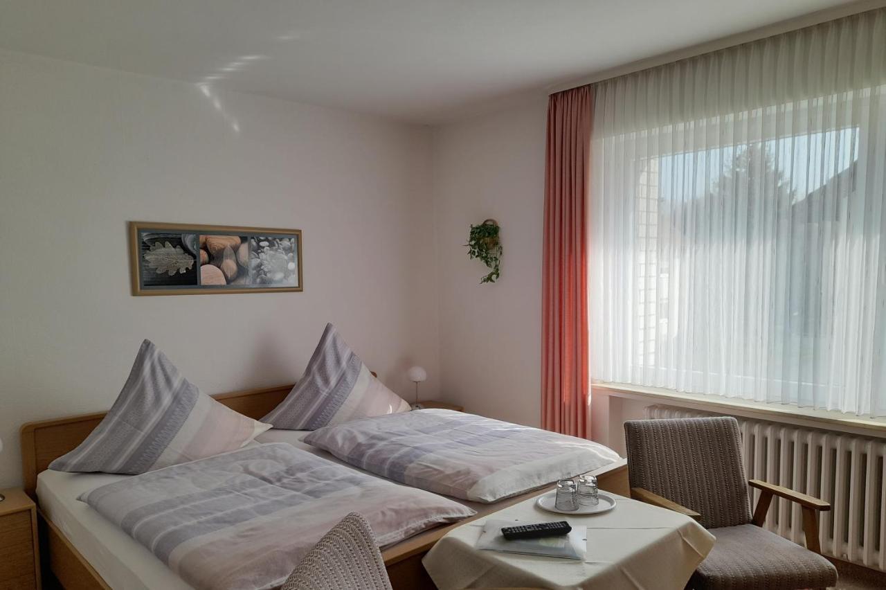 Ferienwohnung Und Gaestezimmer Iburgblick Бад-Дрибург Экстерьер фото