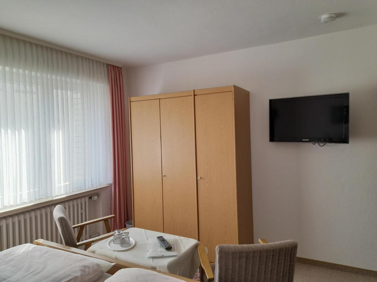 Ferienwohnung Und Gaestezimmer Iburgblick Бад-Дрибург Экстерьер фото